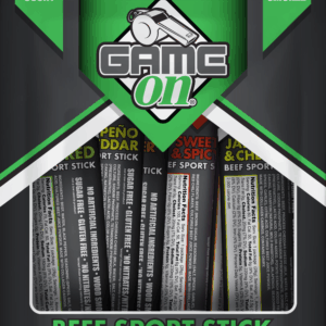 Game On Beef Sport Stick Sample Pack